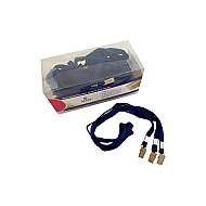 MAPİ METAL KLİPSLİ KART ASKI İPİ LACİVERT 50Lİ (9102652) - MAPİ
