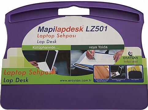 MAPİ LZ 501 LAPDESK NOTEBOOK TEZGAHI MOR (5502014) - 1