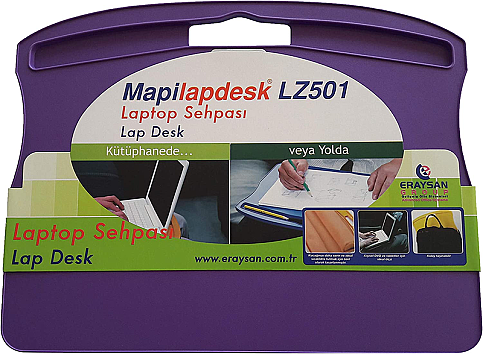 MAPİ LZ 501 LAPDESK NOTEBOOK TEZGAHI MOR (5502014) - 1