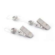 Mapi Metal Maşalı Lüks Kart Klipsi Şeffaf 10lu Blister (9100606) - 1