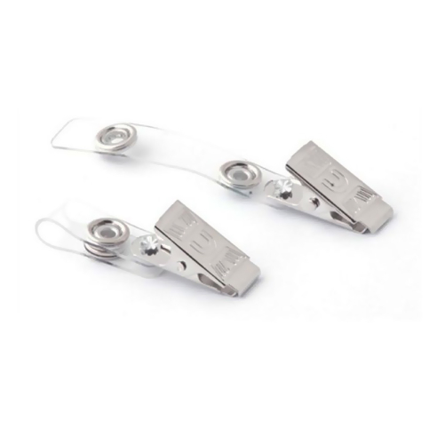 Mapi Metal Maşalı Lüks Kart Klipsi Şeffaf 10lu Blister (9100606) - 1