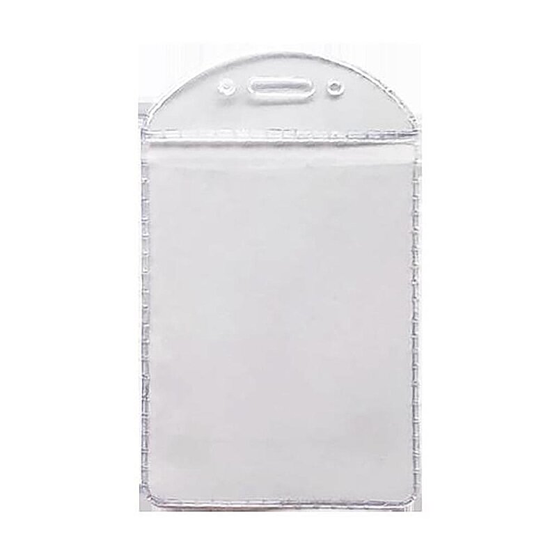 MAPİ OVAL ŞERİTLİ KART POŞETİ ŞEFFAF 100LÜ (9101002)