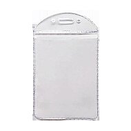 MAPİ OVAL ŞERİTLİ KART POŞETİ ŞEFFAF 100LÜ (9101002) - MAPİ