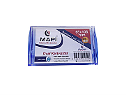 MAPİ OVAL KARTVİZİTLİK 65x108 ŞEFFAF LACİVERT (5301202) - MAPİ