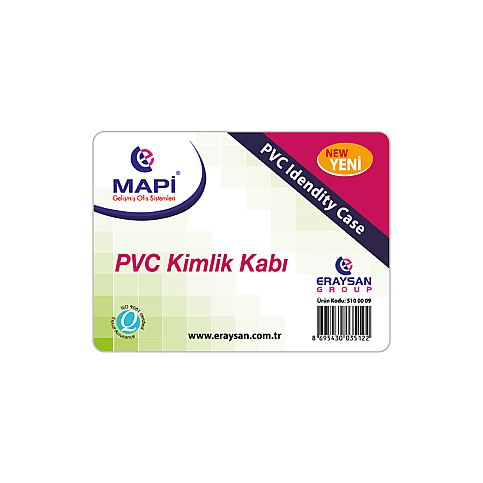 MAPİ PVC KİMLİK KABI 100LÜ (5100011) - 1
