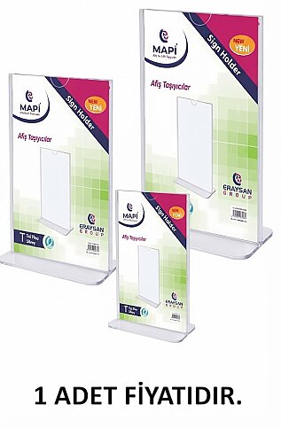 MAPİ T TİPİ EKO DİK AFİŞ TAŞIYICI A7 (5341415) - 1