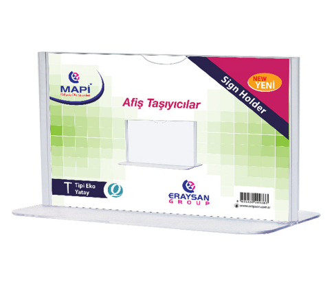 MAPİ T TİPİ EKO YATAY AFİŞ TAŞIYICI A4 (5341625) - 1