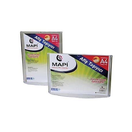 MAPİ V TİPİ DİKEY AFİŞ TAŞIYICI A4 (5342554) - 1