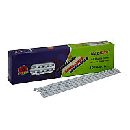 MAPİBİND PLASTİK SPİRAL 6mm BEYAZ 100LÜ (2010600) - MAPİBİND