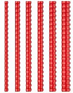 MAPİBİND PLASTİK SPİRAL 6mm KIRMIZI 100LÜ (2010603) - MAPİBİND