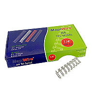 MAPİWİRE TEL SPİRAL 1/4 6.35mm TRANSPARAN 100LÜ (2100230) - MAPİWİRE