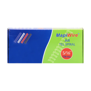 Mapiwire Tel Spiral 5/16 6.4Mm Siyah 100Lü (21003) - MAPİWİRE