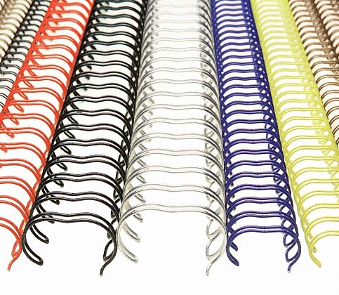 MAPİWİRE TEL SPİRAL 9/16 12.7mm BEYAZ 50Lİ (2100700) - 1