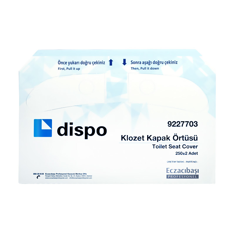 SELPAK PROFESSİONAL KLOZET KAPAK ÖRTÜSÜ 250 YAPRAK (7900097)
