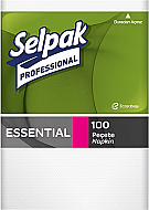 SELPAK SENS PROFESSİONAL ESSENTİALS PEÇETE 22x26 100 YAPRAK (7903326)(7906616) - SELPAK