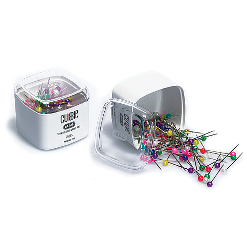 MAS 1256 CUBBİE RENKLİ TOPLU İĞNE 20gr - 1