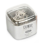 Mas 1301 Cubbie Premium Ataş 28Mm Silver 45 Adet - MAS