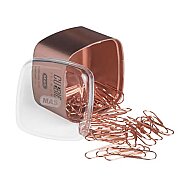 MAS 1303 CUBBİE PREMİUM ATAŞ 28mm ROSE GOLD 45 ADET - MAS