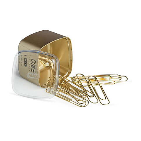 MAS 1306 CUBBİE PREMİUM ATAŞ 50mm ROSE GOLD 15 ADET - 1