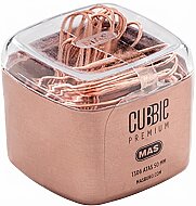MAS 1306 CUBBİE PREMİUM ATAŞ 50mm ROSE GOLD 15 ADET - MAS