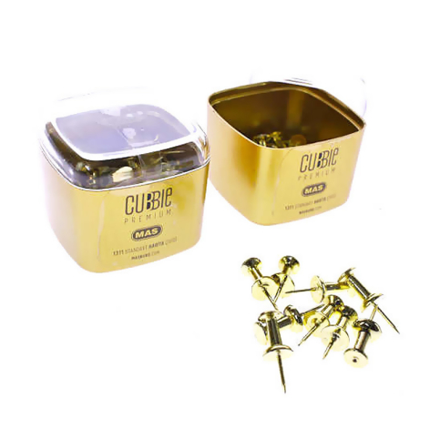 Mas 1311 Cubbie Premium Harita Çivisi Gold 25 Adet - 1