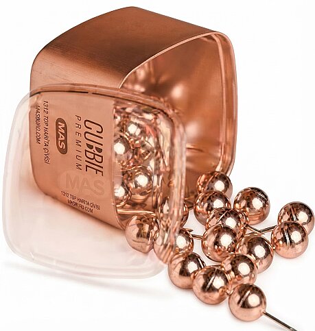 MAS 1315 CUBBİE PREMİUM TOP HARİTA ÇİVİSİ ROSE GOLD - 1
