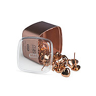 MAS 1317 CUBBİE PREMİUM KALPLİ HARİTA ÇİVİSİ GOLD - MAS