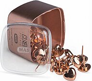 MAS 1318 CUBBİE PREMİUM KALPLİ HARİTA ÇİVİSİ ROSE GOLD - MAS