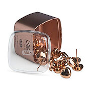 MAS 1318 CUBBİE PREMİUM KALPLİ HARİTA ÇİVİSİ ROSE GOLD - MAS