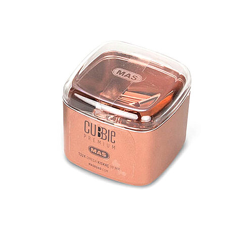 MAS 1322 CUBBİE PREMİUM OMEGA KISKAÇ 19mm SİLVER 5Lİ - 2