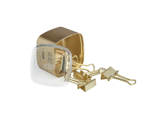 Mas 1323 Cubbie Premium Omega Kıskaç 19mm Gold 5li - 1
