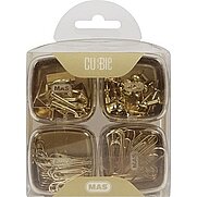 MAS 1331 CUBBİE PREMİUM ATAŞ+KISKAÇ+HARİTA ÇİVİSİ SETİ GOLD 4LÜ - 1