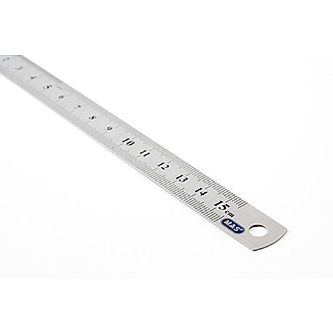 MAS 2328 ÇELİK CETVEL 15cm - 1