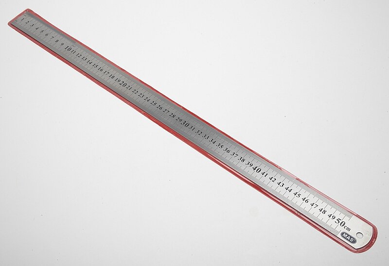 MAS 2350 ÇELİK CETVEL 50cm