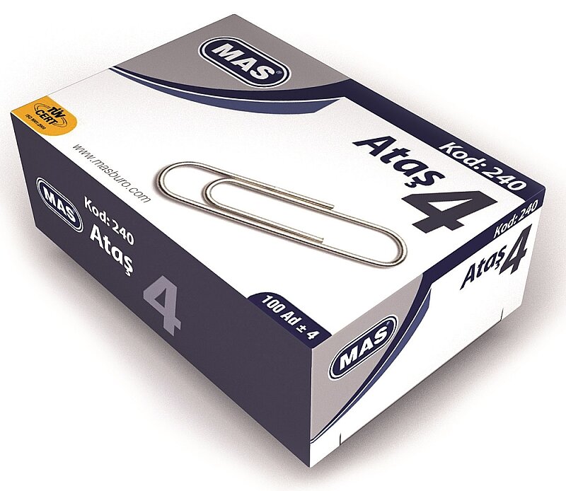MAS 240 NİKEL KAPLI ATAŞ NO:4 TEKLİ