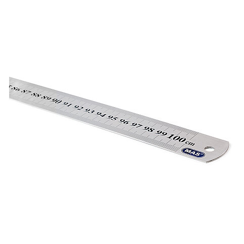 MAS 2400 ÇELİK CETVEL 100cm - 1