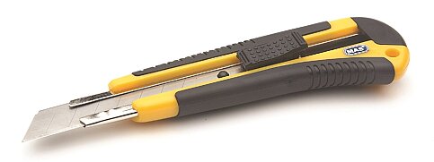 MAS 2750 KAUÇUK GÖVDE GENİŞ MAKET BIÇAĞI 18mm - 1