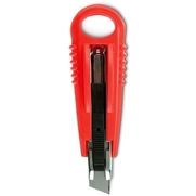 Mas 2772 Güvenlikli Emniyetli Yaylı Geniş Maket Bıçağı 18Mm - MAS