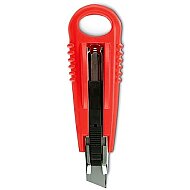 MAS 2772 GÜVENLİKLİ EMNİYETLİ YAYLI GENİŞ MAKET BIÇAĞI 18mm - MAS