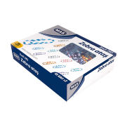 Mas 285 Renkli Zebra Ataş 28Mm Kutu - MAS