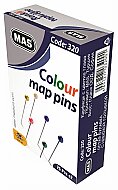 MAS 320 RENKLİ BAŞLI TOPLU İĞNE 32mm BLİSTER - MAS