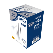 Mas 338 Nikelli Toplu İğne 28Mm 500Gr Kutu - MAS