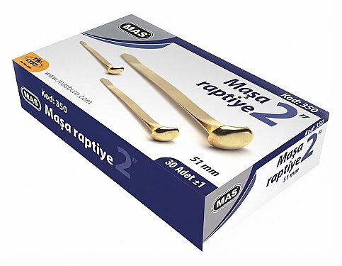 MAS 350 MAŞA RAPTİYE 51mm NO:2 30 ADET - 1