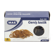Mas 390 Geniş Ambalaj Lastiği 50Gr Kutu - MAS