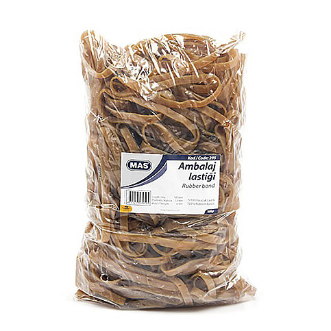 MAS 395 GENİŞ AMBALAJ LASTİĞİ 500gr POŞET - 1