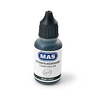 MAS 462 ISTAMPA MÜREKKEBİ SİYAH 20ml - MAS