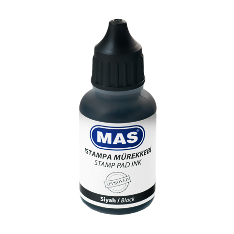Mas 462 Istampa Mürekkebi Siyah 20Ml - 1