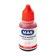 MAS 464 ISTAMPA MÜREKKEBİ KIRMIZI 20ml - 1