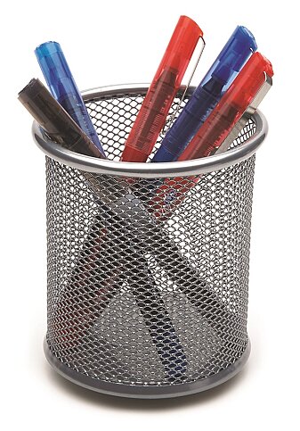 MAS 500 METAL PERFORE KALEMLİK GRİ - 1
