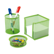 Mas 505 Metal Perfore Masa Seti Yeşil 3Lü - MAS